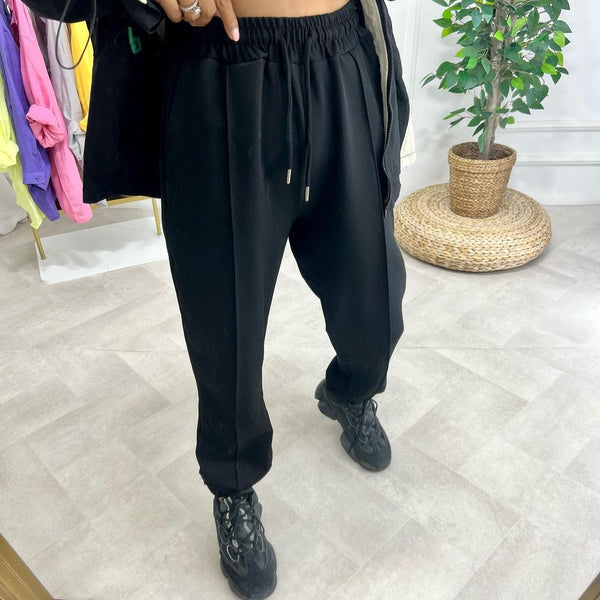 Pantaloni Fast negru casual