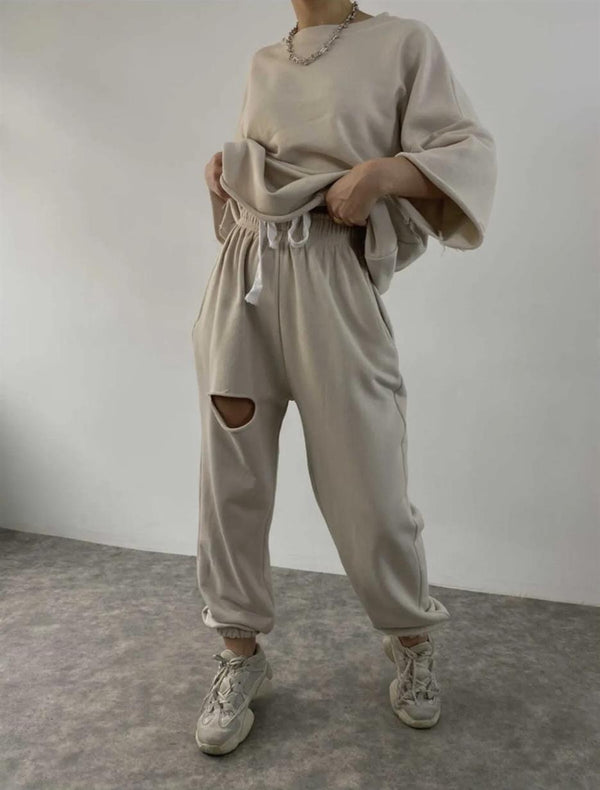 Pantaloni Maia Summer Crem